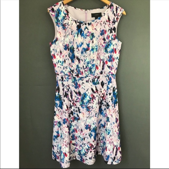 J. Crew Watercolor Dress - Picture 2 of 5